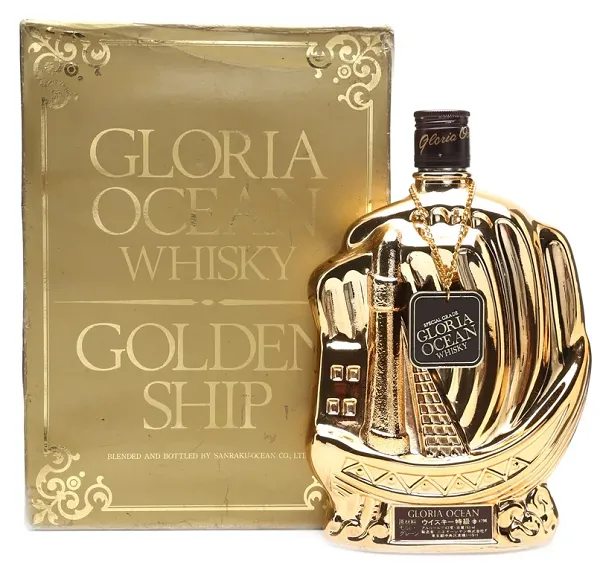 Karuizawa Gloria Ocean Gold Bottle, Mixed Cask, Sanraku Ocean, 43%, 76cl whisky bottle
