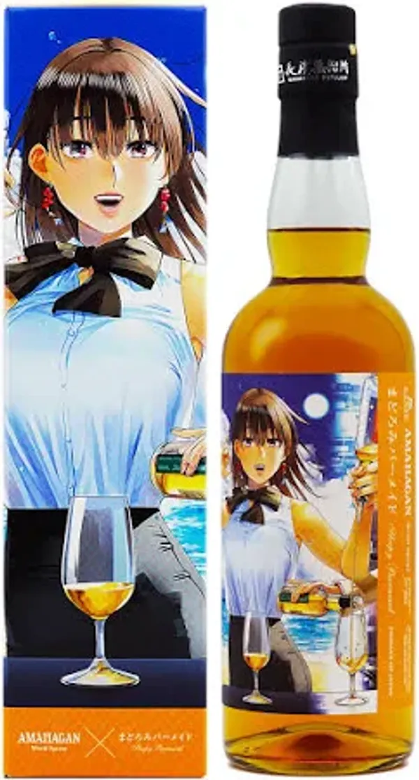 Nagahama AMAHAGAN Madoromi Barmaid (Sleepy Barmaid) Hiyoko Hinosaki, Oak Cask, 43%